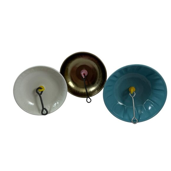 Lot of 8 Tin Litho New Years Party Toy Noisemakers US Metal Mfg Co Vintage 1950s - Picture 6 of 11